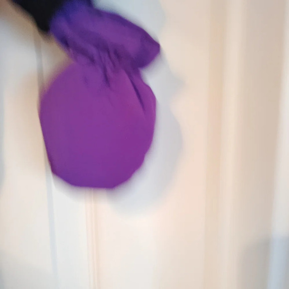 NWT INFANT 3/6 MONTHS PURPLE WITH FUR REMOVABLE HOOD SNOWSUIT CANADA WEATHERGEAR - Picture 4 of 7